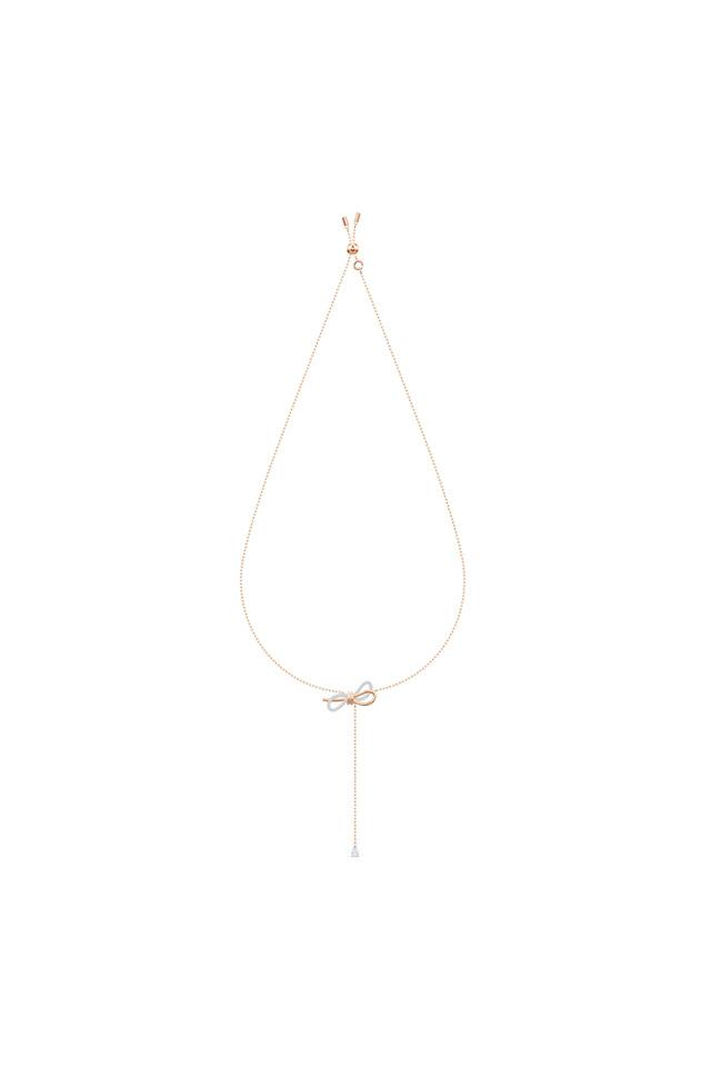 Buy SWAROVSKI Lifelong Bow Y Necklace Shoppers Stop