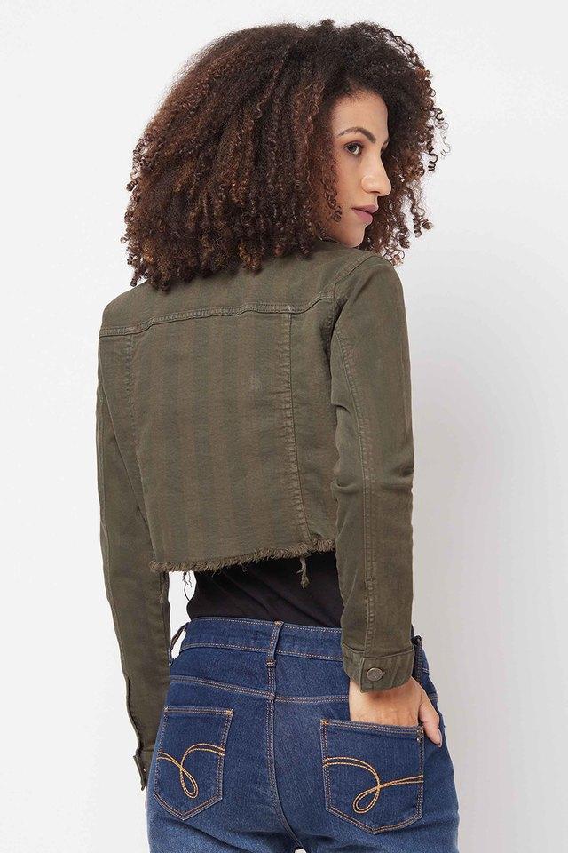 JEALOUS 21 -  Olive Casual Jackets - Main