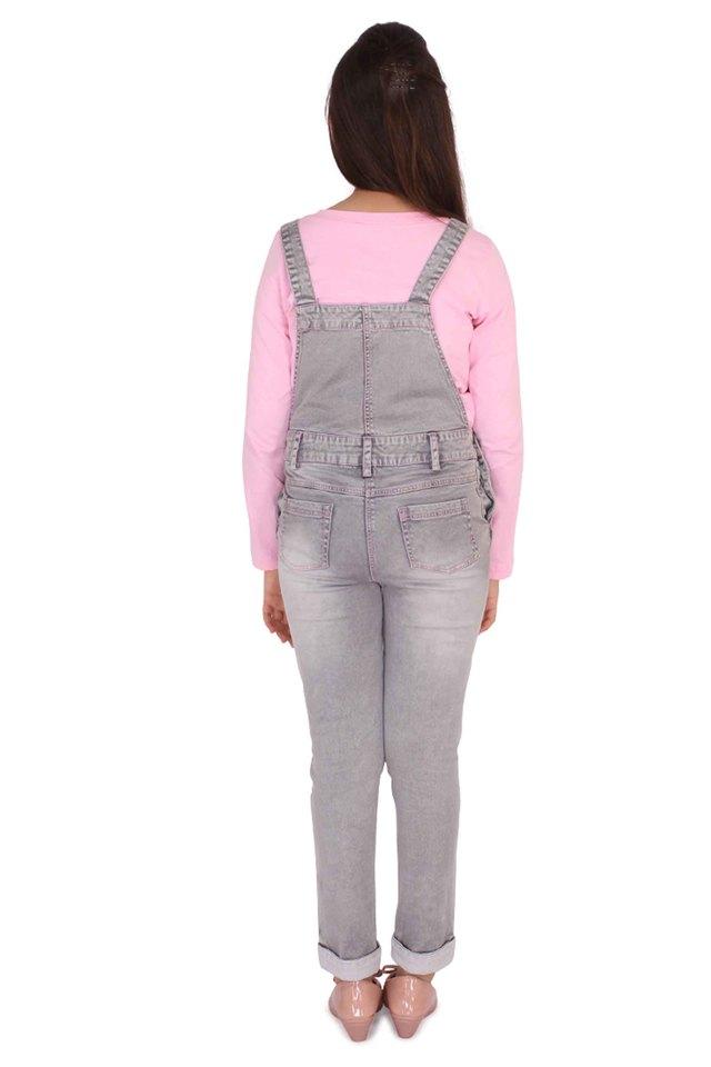 Riverside Denim Short Dungarees Washed Denim – Passenger