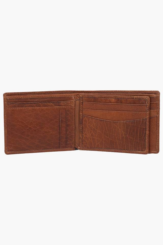 Mens Leather 1 Fold Wallet