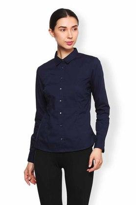 Women s Solid Formal Shirt