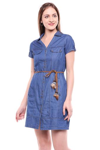 latin quarters denim dress