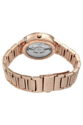 Titan automatic watch rose on sale gold