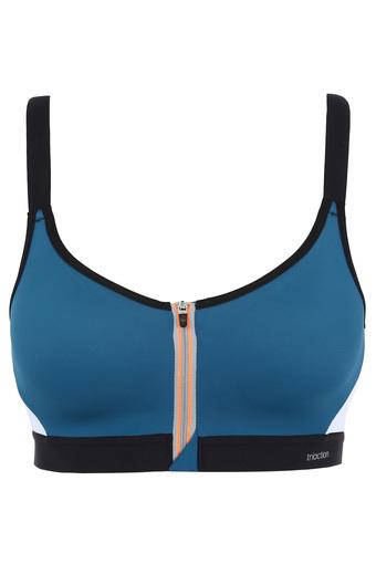 wired padded sports bra