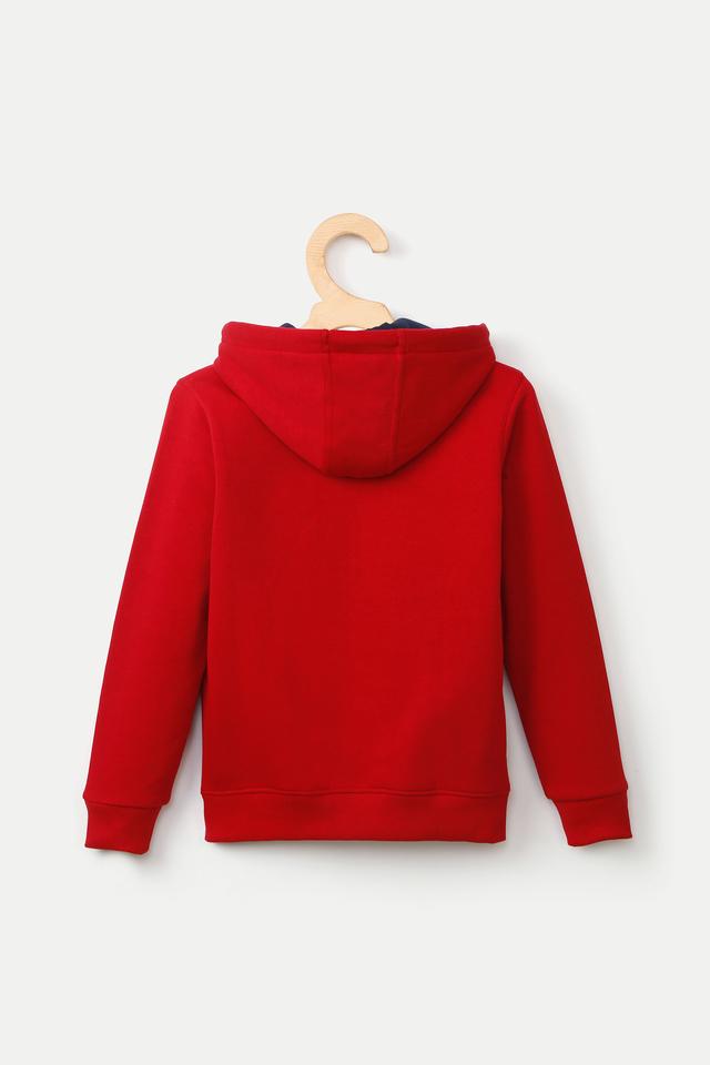 Red sweatshirt hot sale for boys