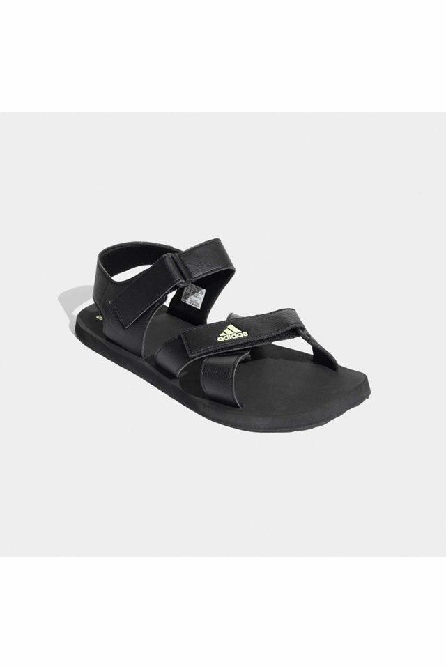 Buy ADIDAS Black Mix Rubber Slip On Mens Sandals Shoppers Stop