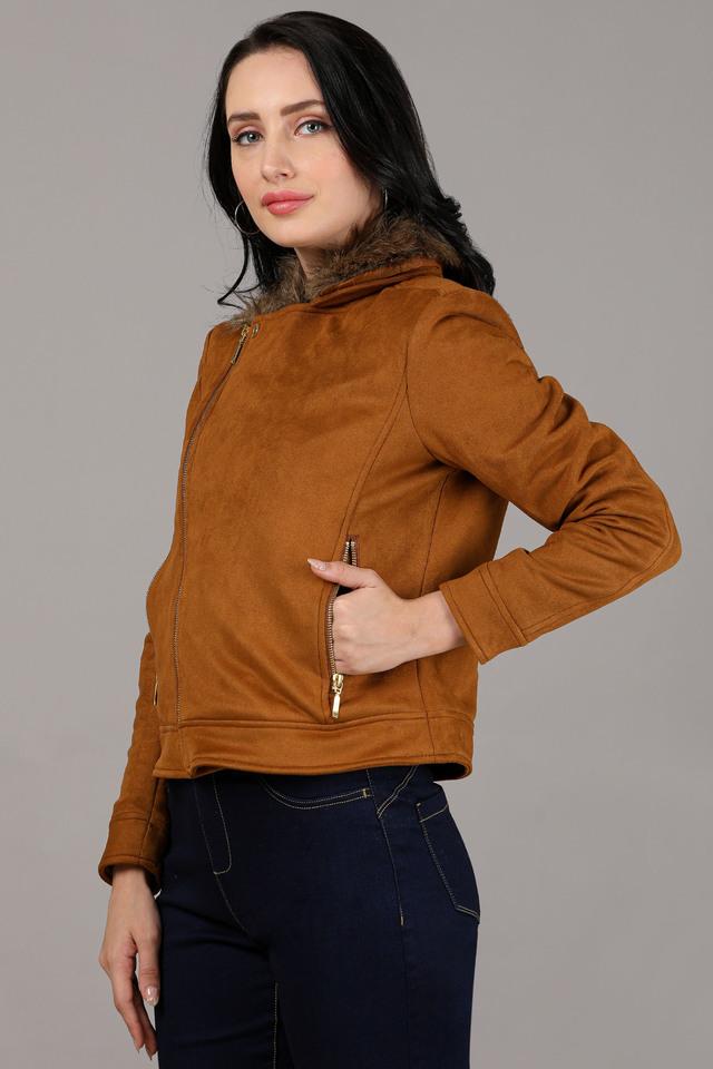 Jacket suede outlet women's