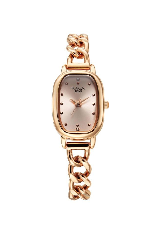 Buy TITAN Womens Analogue Metallic Watch NK2539KM01 Shoppers Stop