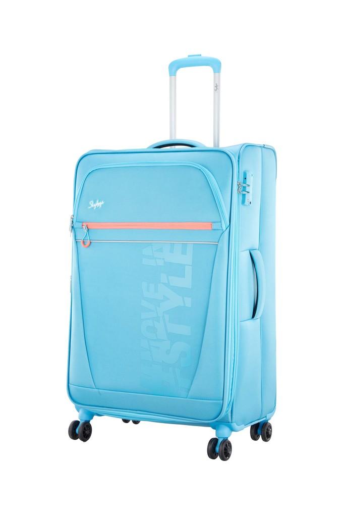 VIP Hard Trolley Bag Medium Size  8 Wheel Polyester Luggage Bag