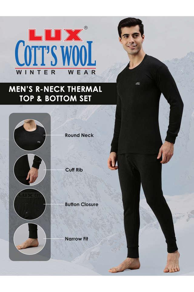 Lux cottswool men's cotton thermal set shop