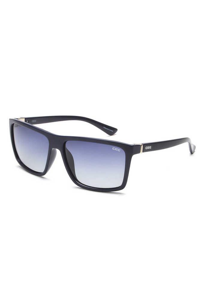 Buy IDEE S2911 C2 58 Blue Lens Sunglasses for Men (58) Online