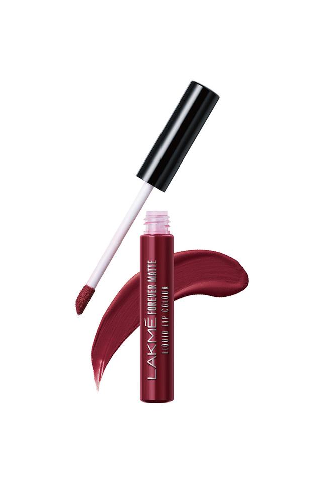 Buy LAKME 05 Red Sangria Forever Matte Liquid Lip Colour