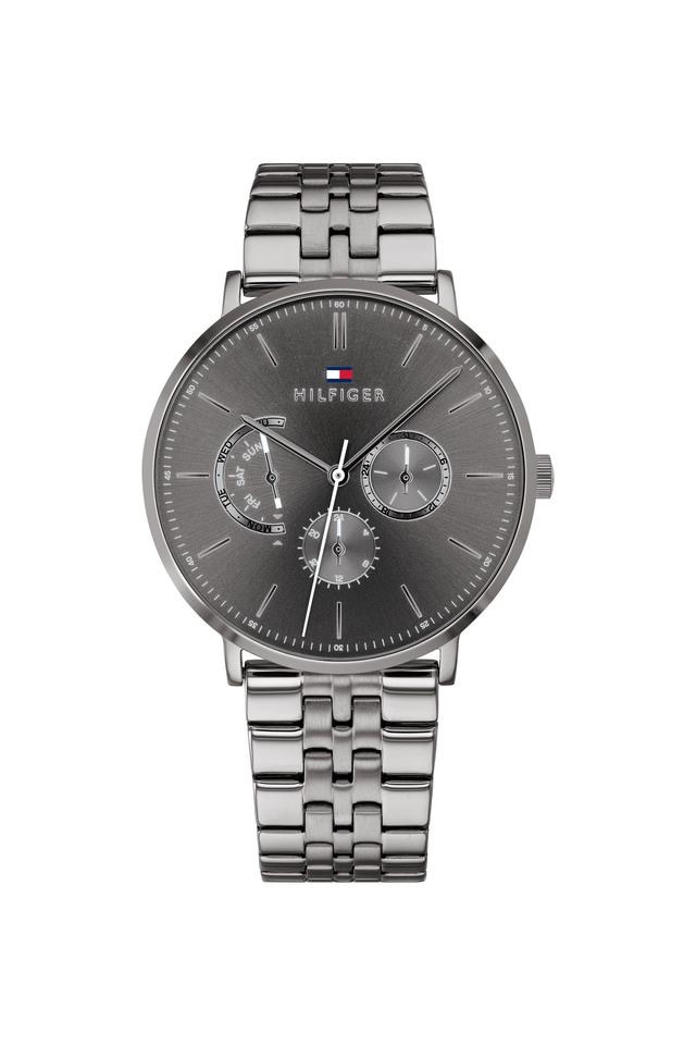 Tommy hilfiger dane store grey steel watch