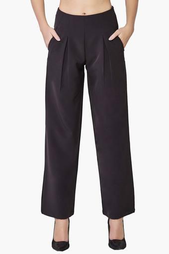 high waisted suit trousers womens