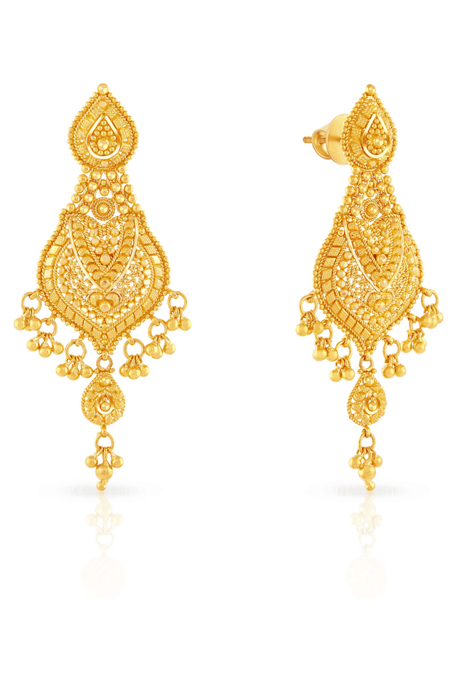 Buy Malabar Gold 18 KT Gold Studs Earring for Women Online