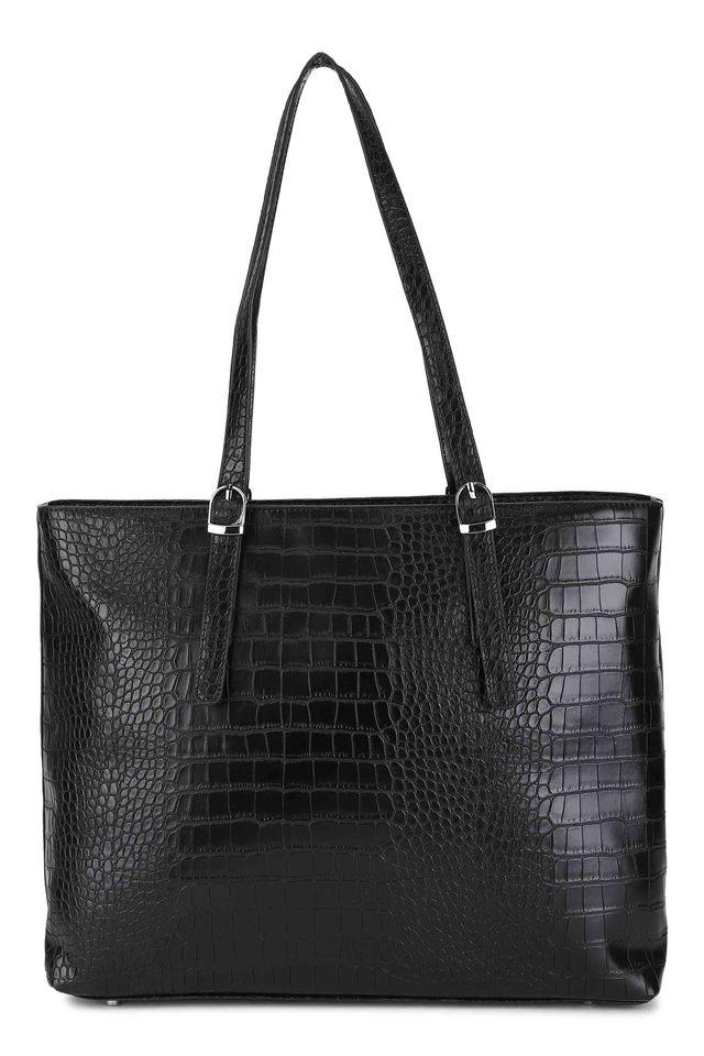 ALLEN SOLLY -  Black Tote - Main