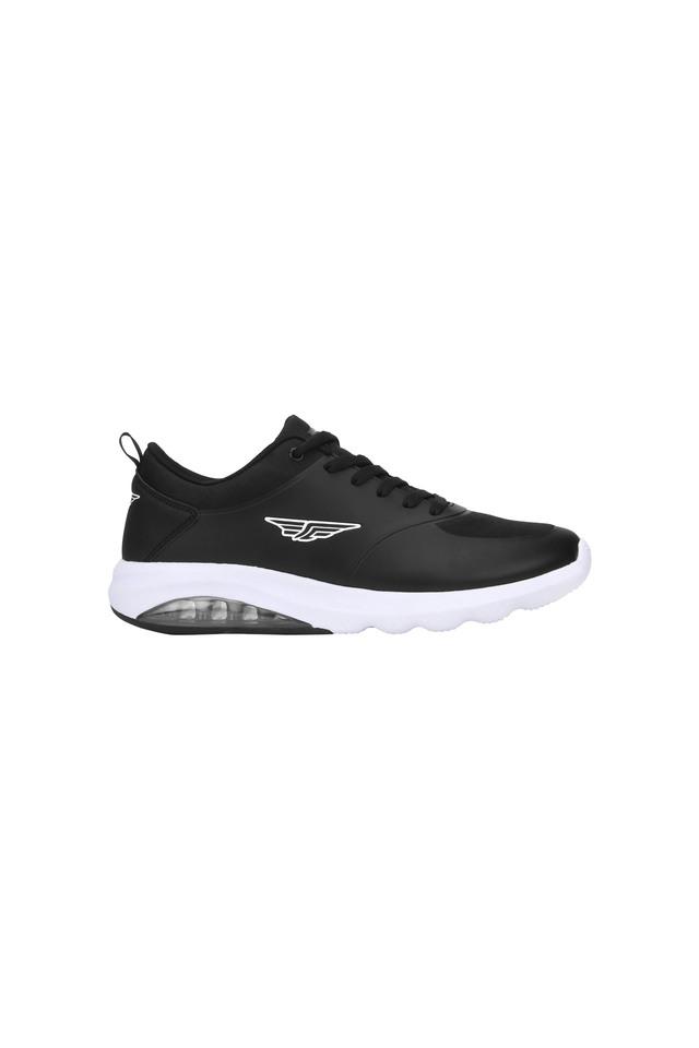 Red tape hot sale black shoes sports