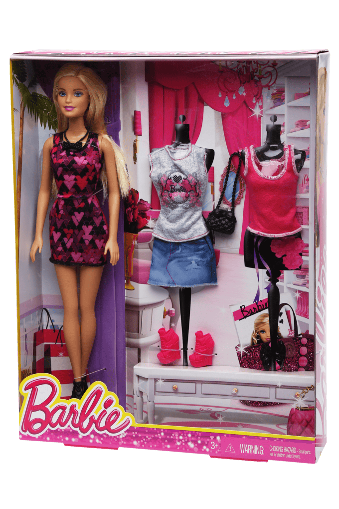 A barbie online doll set