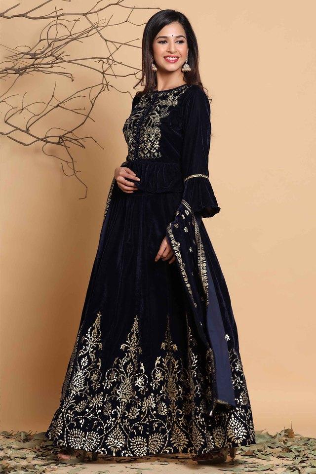 Buy Stylish Boat Neck Lehengas Collection At Best Prices Online