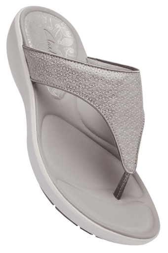 clarks womens silver