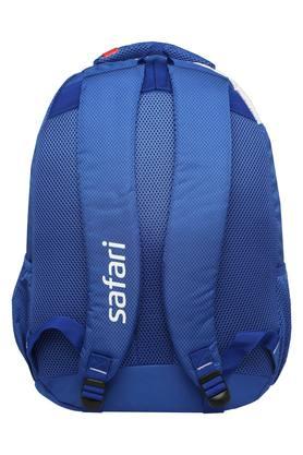 Buy SAFARI Blue Unisex Zip Closure Backpack Shoppers Stop