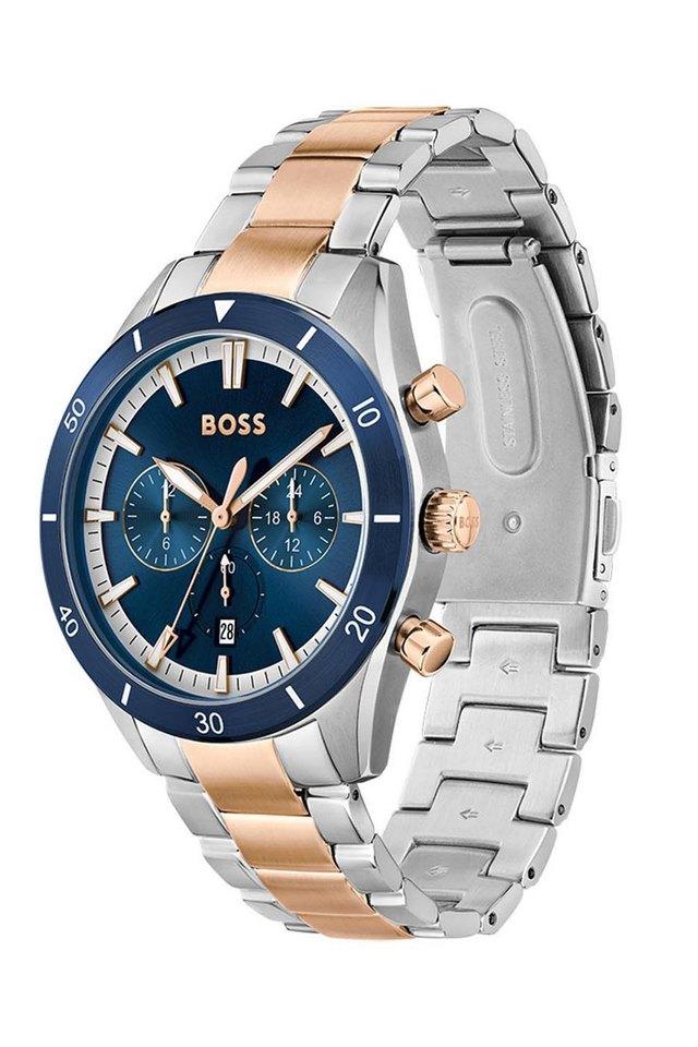 Buy BOSS Santiago Blue Dial Stainless Steel Analog Watch for Men