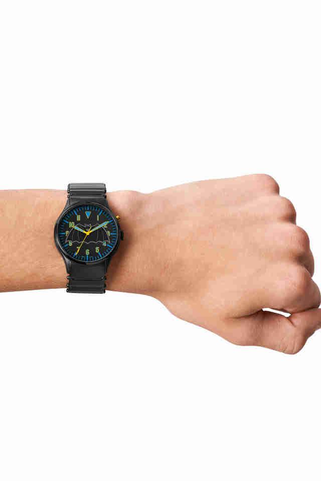 Buy FOSSIL 42 MM Black Stainless Steel Digital Watch For Men - LE1129SET |  Shoppers Stop