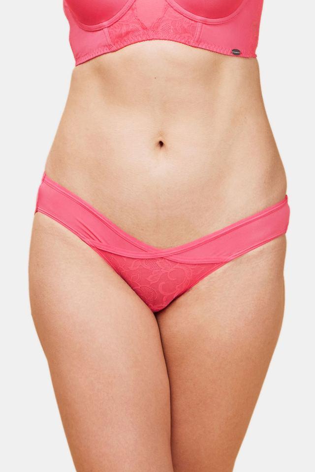 Buy ENAMOR Red Nylon Full Coverage Women s Bikinis Pack of 1 Shoppers Stop