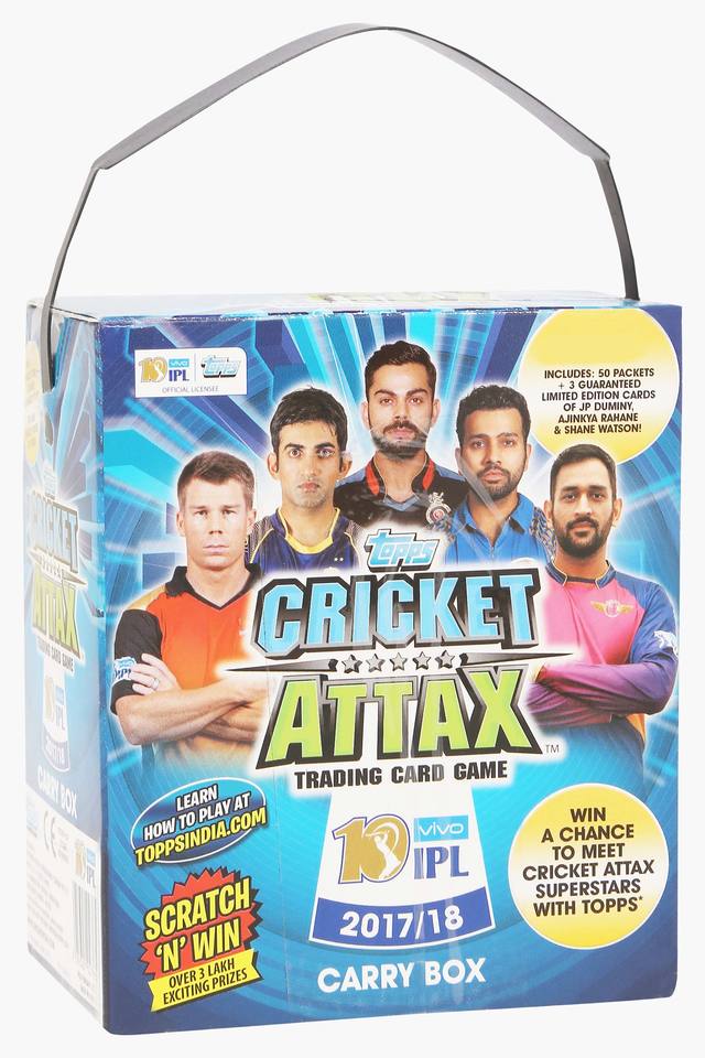 Buy IPL CRICKET ATTAX Unisex IPL Cricket Attax Trading Card Game