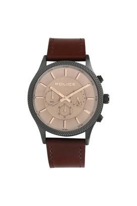 Buy POLICE Mens Chronograph Leather Watch Shoppers Stop