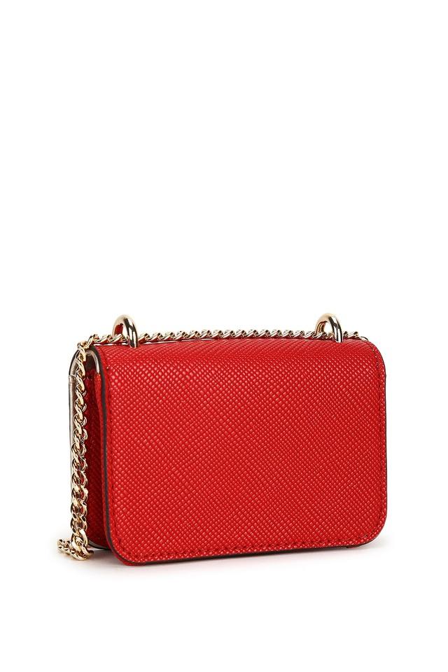 GUESS Katey Mini Top Zip PU Zipper Closure Women's Casual Sling Bag(Slings), Shop Now at ShopperStop.com, India's No.1 Online Shopping Destination