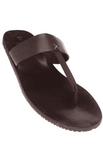 gents leather chappal