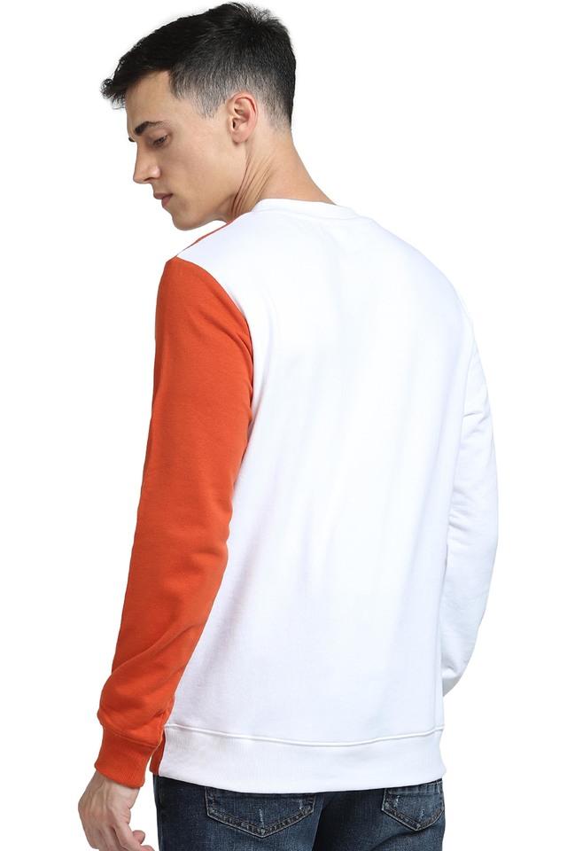 PROVOGUE Full Sleeve Color Block Men Sweatshirt - Buy PROVOGUE Full Sleeve Color  Block Men Sweatshirt Online at Best Prices in India