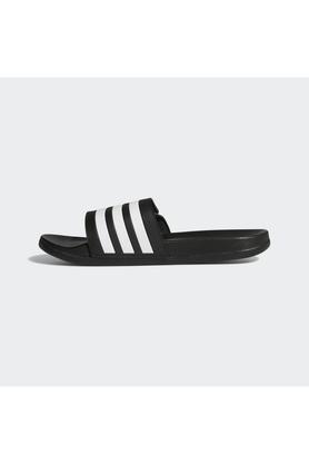 Buy ADIDAS Black Adilette Comfort Adj Synthetic Slipon Men s