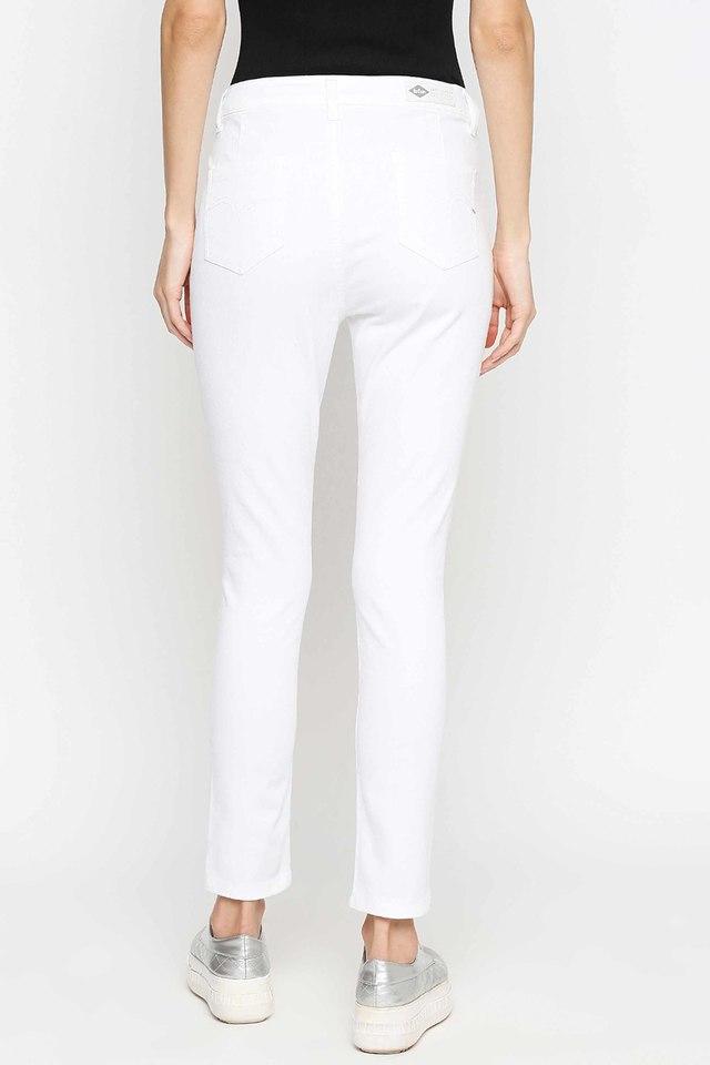 Women Faux Leather White Pants | White Faux Leather Leggings - Pants White  Leather - Aliexpress