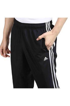 Buy ADIDAS Black Polyester Regular Fit Mens Casual Track Pants