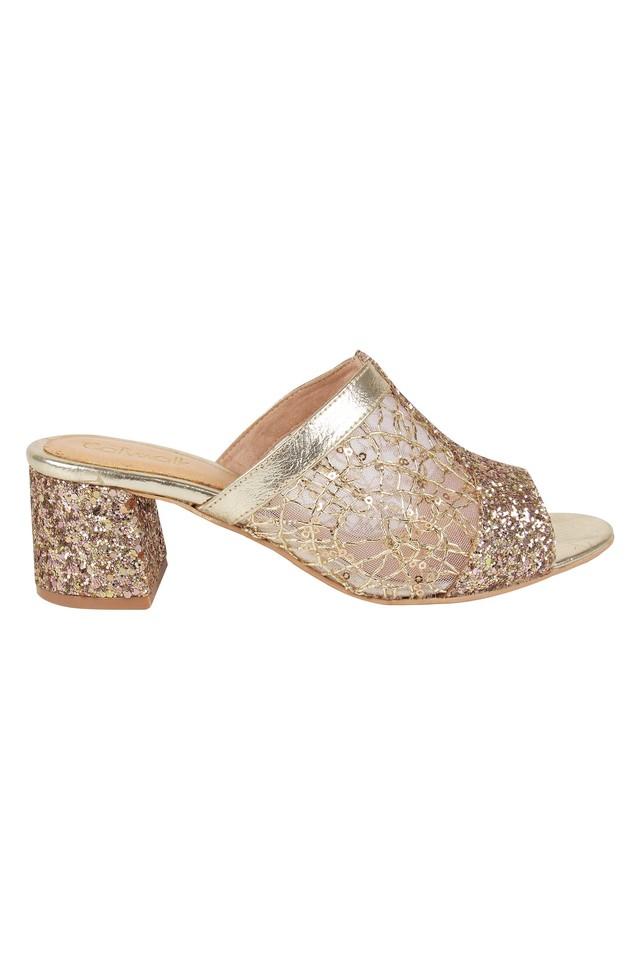 Gold discount sparkle sandals