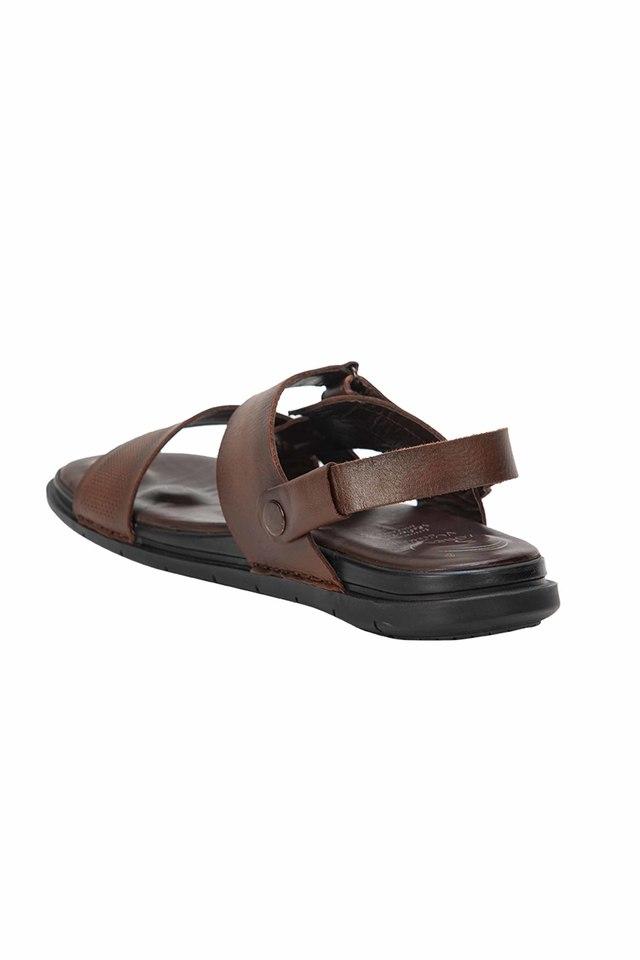 SERRATO | Dark Brown Calf Leather Flat Sandals | Manolo Blahnik