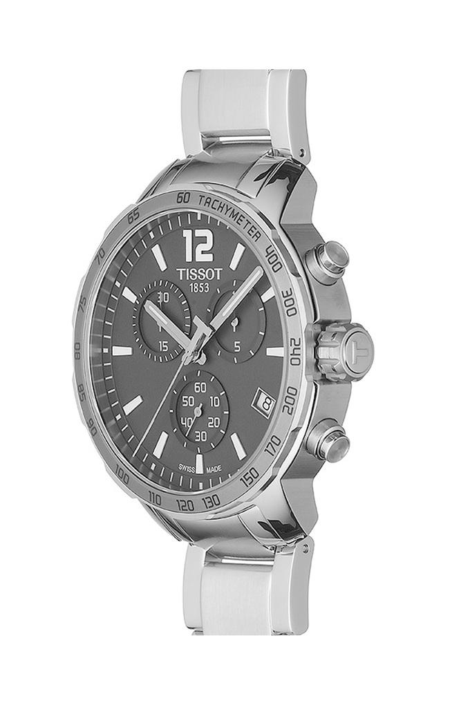 Buy TISSOT Mens Black Dial Stainless Steel Chronograph Watch