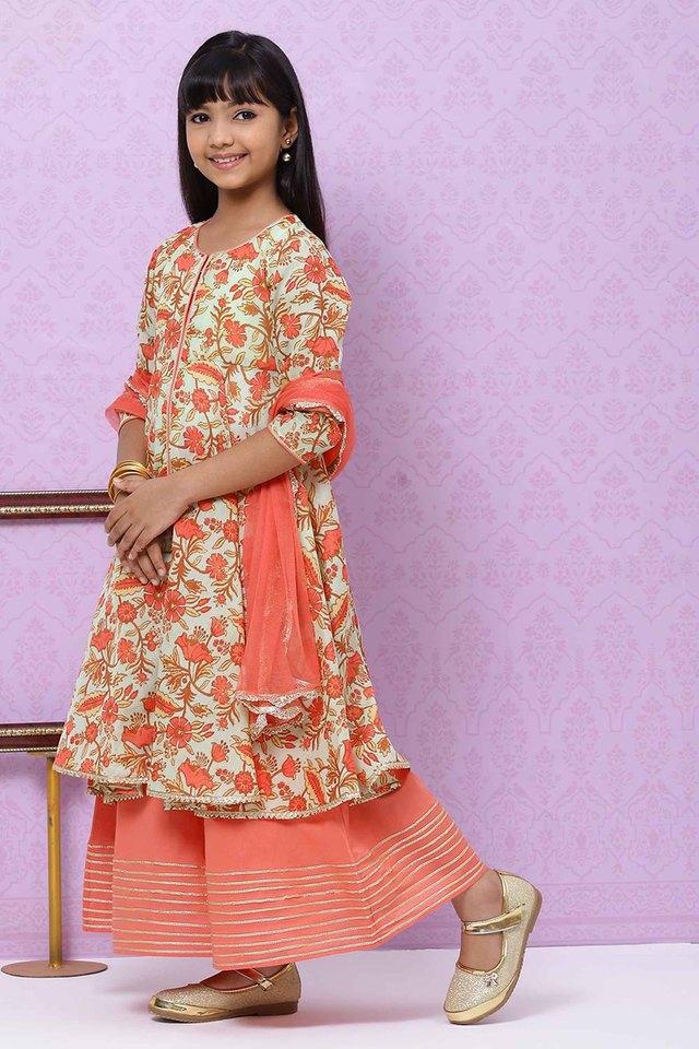 BIBA Girls Festive & Party Salwar and Kurta Set Price in India - Buy BIBA  Girls Festive & Party Salwar and Kurta Set online at