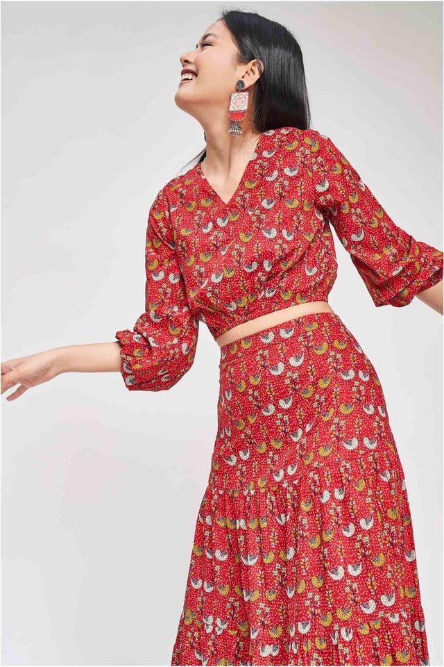 Global desi outlet red dress