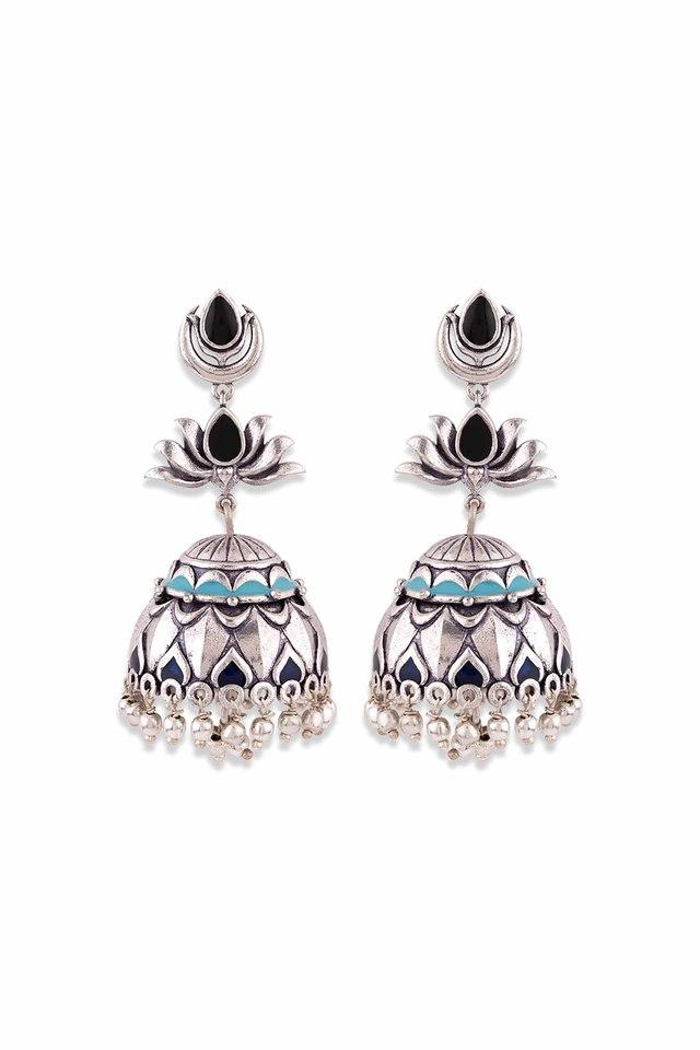 Buy VOYLLA Evil Eyes Ethnic Drop Earrings | Shoppers Stop