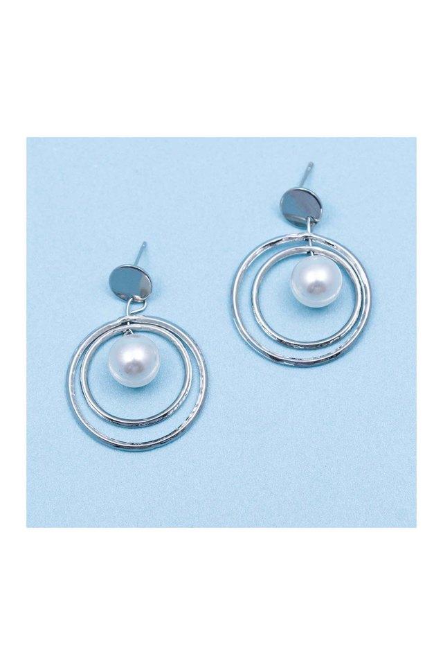 Fancy Layered Drop Earrings | Silver drop earrings, Fancy, Coin pendant