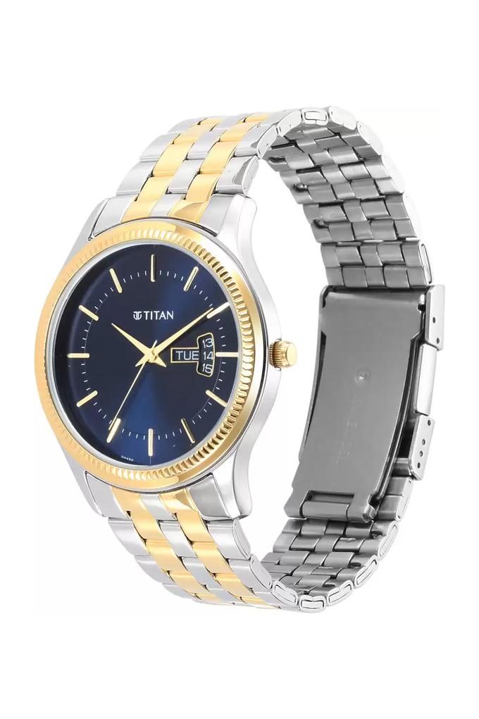 Buy Online Titan Opulent Blue Dial Quartz Multifunction Stainless