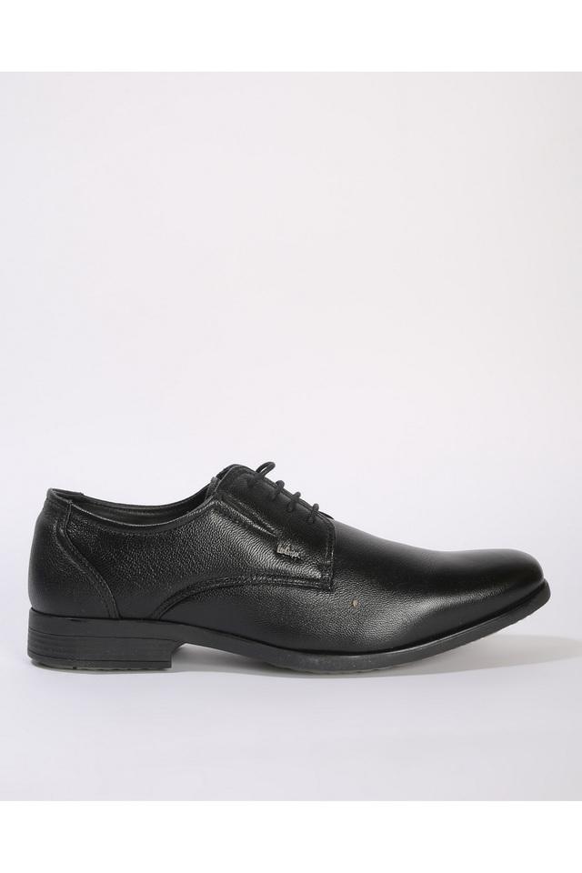 Buy LEE COOPER Black Leather Lace Up Mens Derby Shoes Shoppers Stop