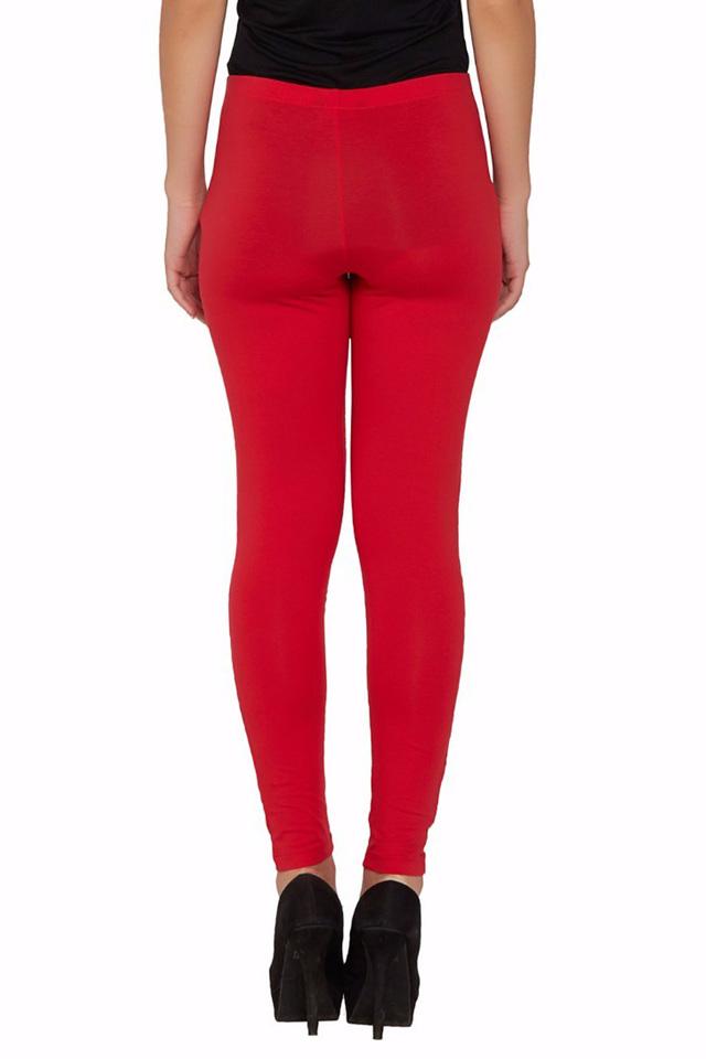 Red Womens Leggings And Churidars - Buy Red Womens Leggings And Churidars  Online at Best Prices In India | Flipkart.com