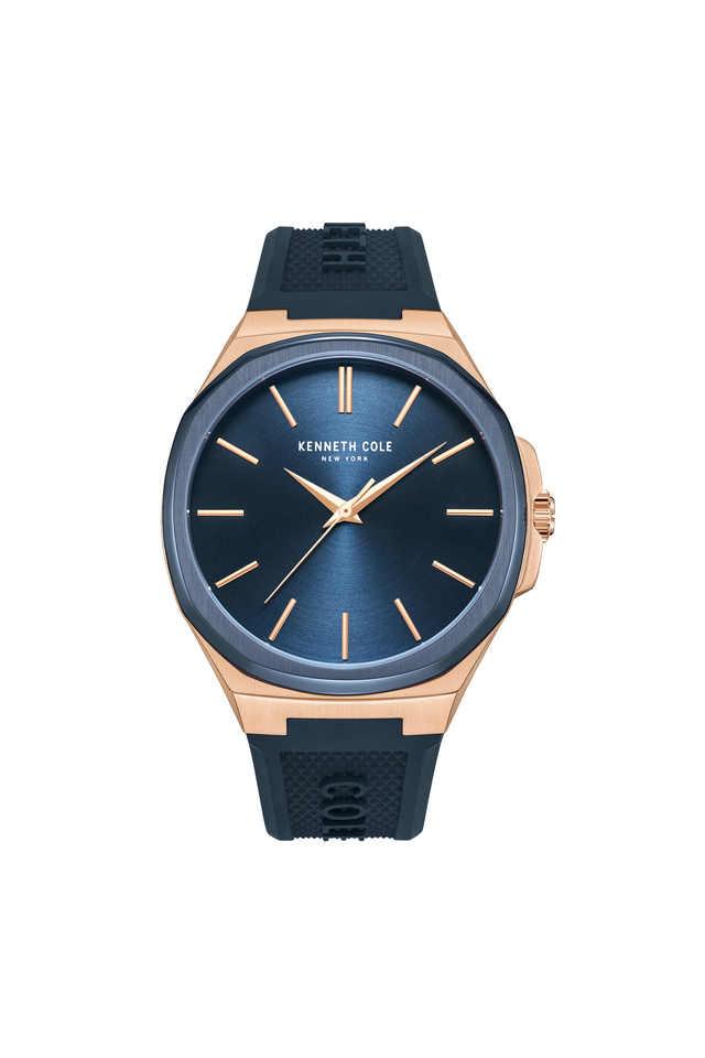 Buy KENNETH COLE Modern Classic 43.5 mm Blue Dial Silicone Analog Watch for Men KCWGM2233803MN Shoppers Stop