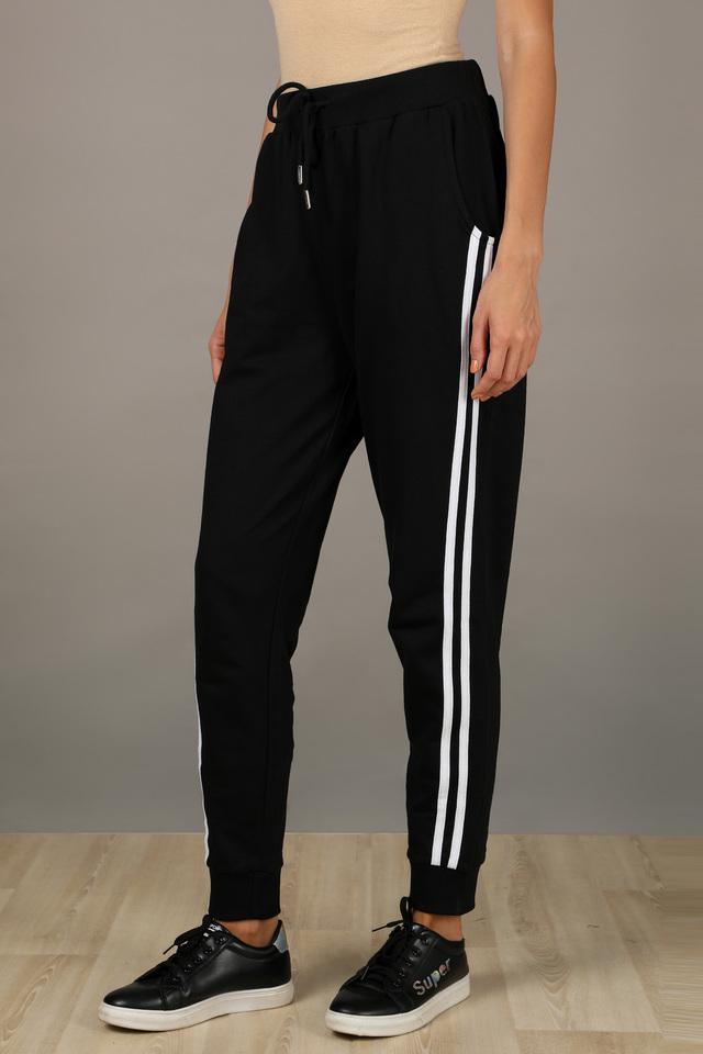 Printed Cotton Slim Fit Women's Track Pants