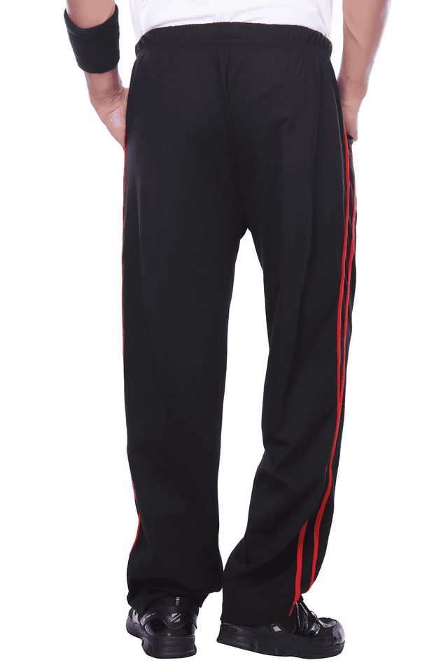 Crownly Track Pant Black with White Single Strip at Rs 399.00 | Bengaluru|  ID: 2851568737062