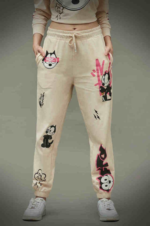 Buy ONLY Felix The Cat Printed Cotton Regular Fit Women s Jogger